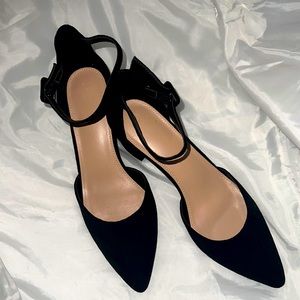 Black Block Heels